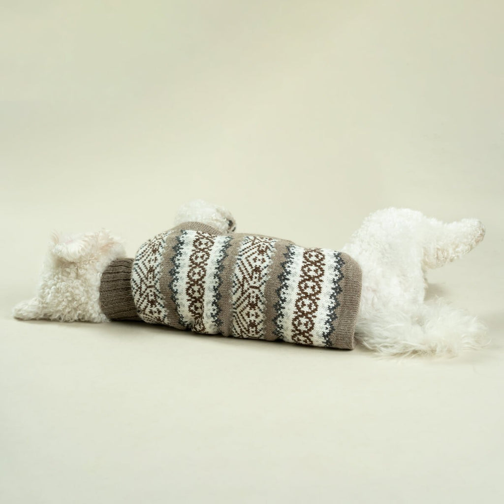 Alqo Wasi Echoes Alpaca Dog Sweater with Dog