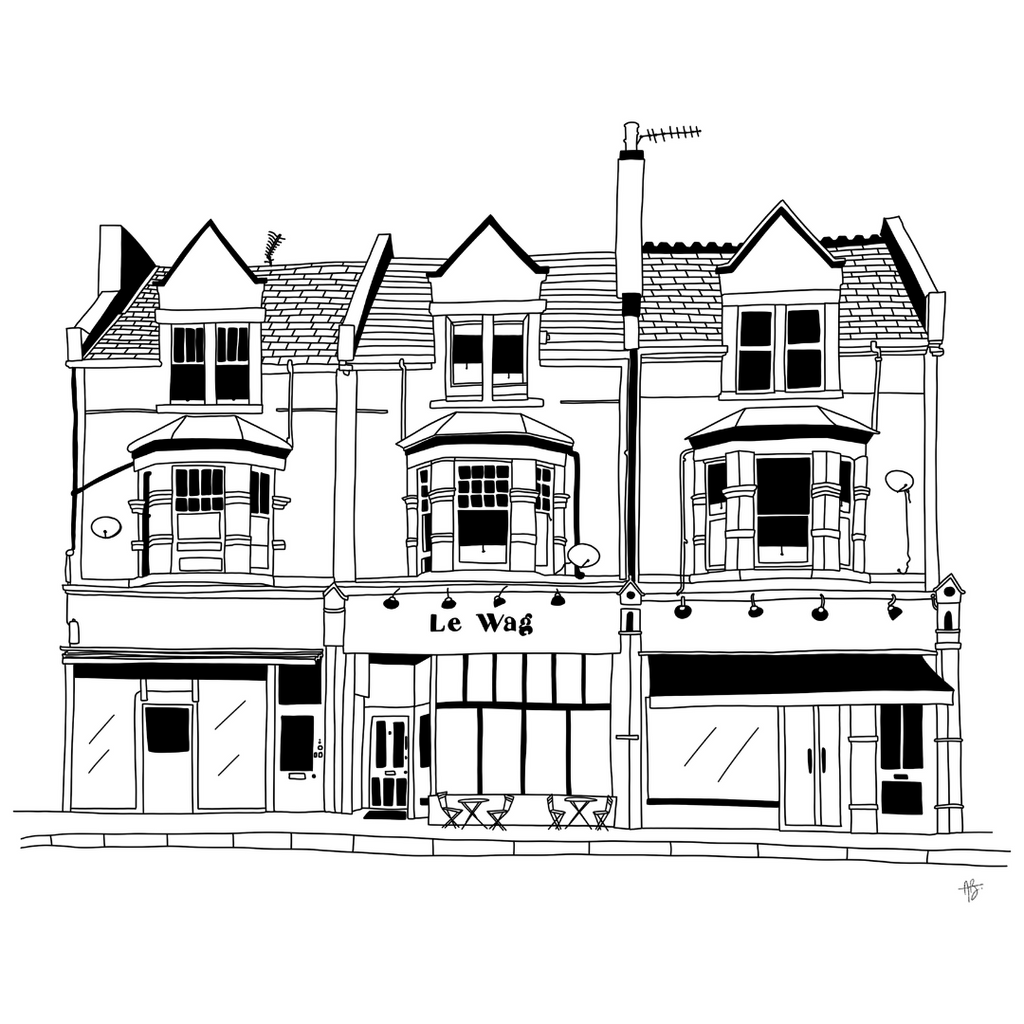Fulham Store Le Wag Drawing