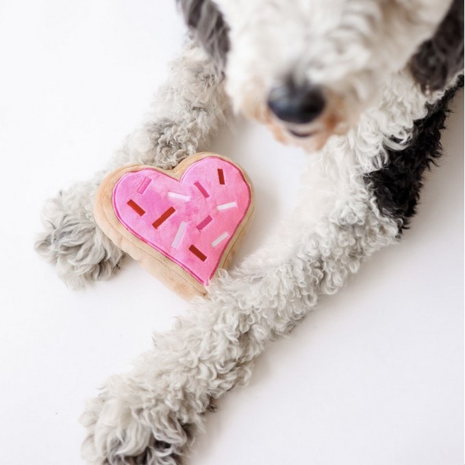 Heart Love Sugar Cookie Large - Le Wag