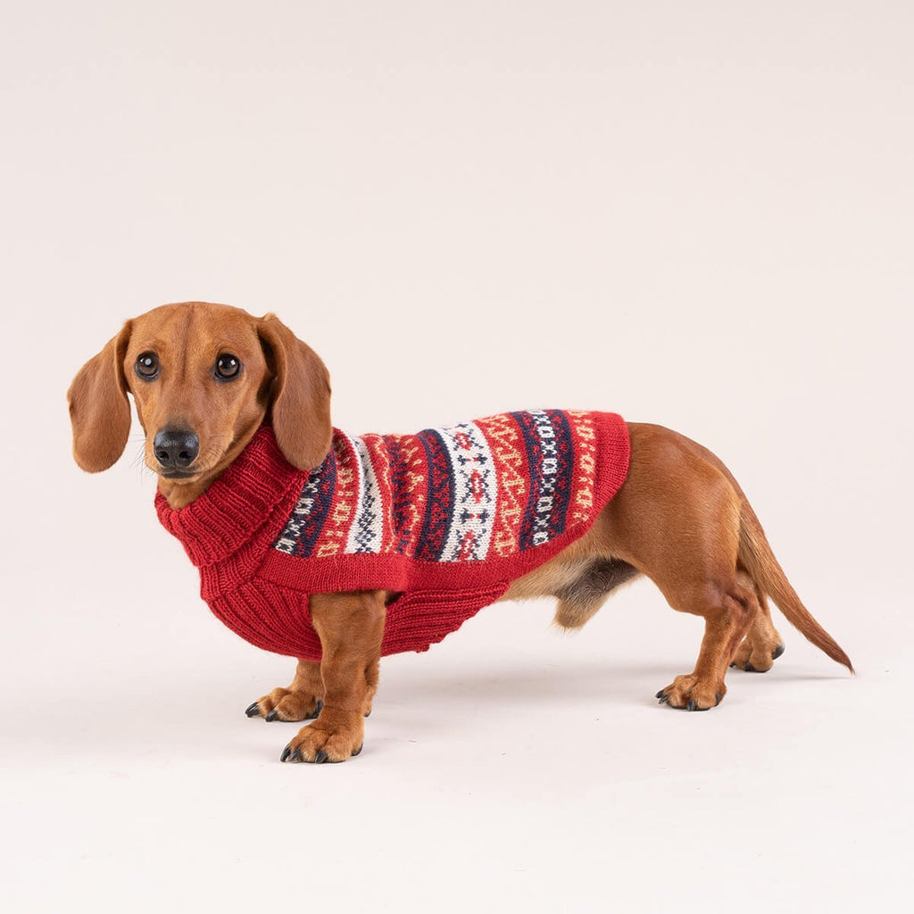 Heritage Alpaca Dog Sweater - Le Wag