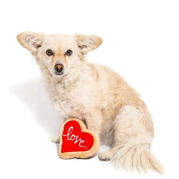 Midlee Red Heart Love Sugar Cookie - Le Wag