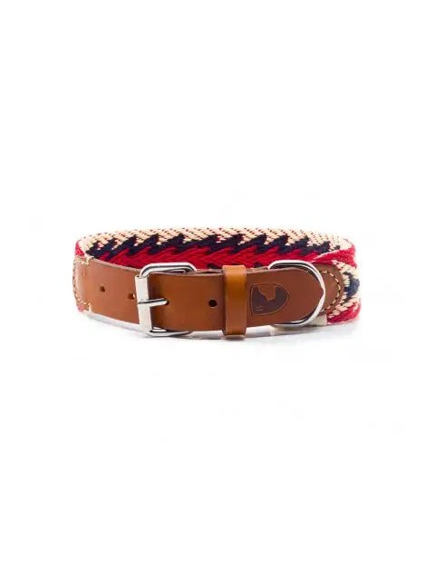 Peruvian Arrow Red Dog Collar - Le Wag