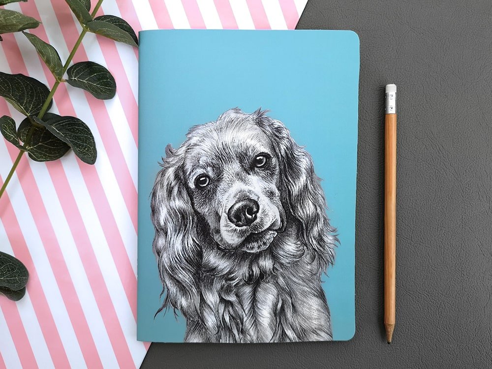 Spaniel Notebook - Le Wag